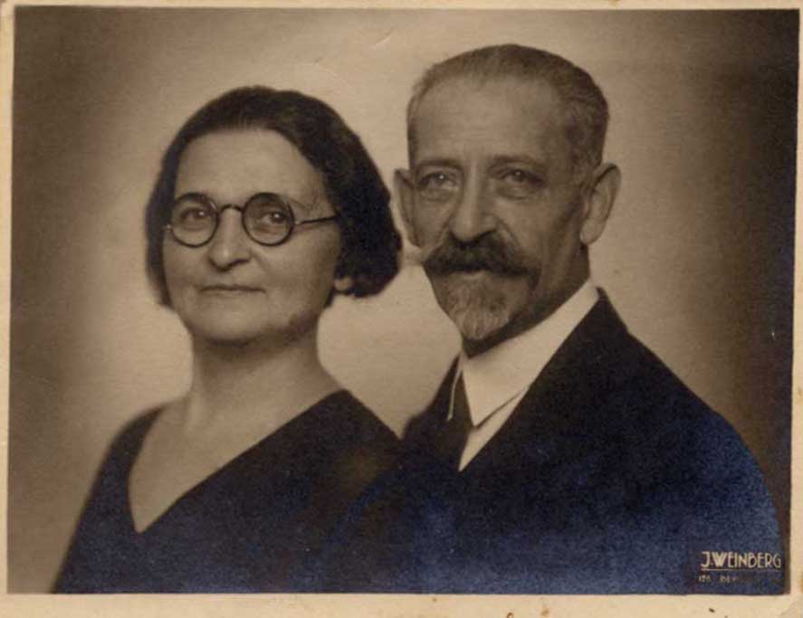 Yahudi Çift, İstanbul, 1920, Jein WEINBERG  