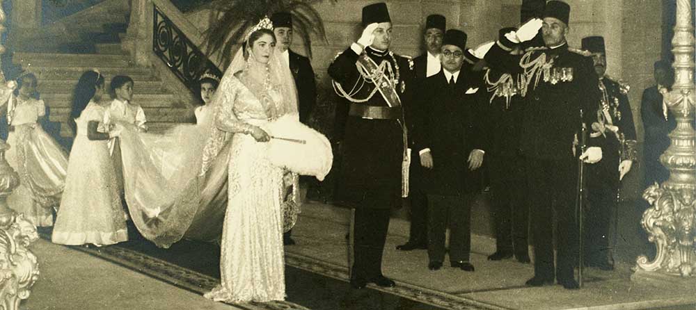 Kraliçe Farida ve Kral Faruk çiftinin düğünü, Kahire, 20 Ocak1938, Jean WEINBERG