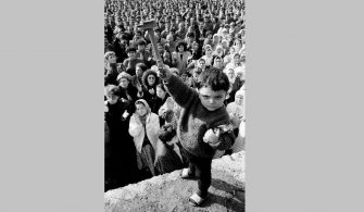 100 Bin Kişinin Katıldığı Madencilerin Protesto Yürüyüşü Zonguldak 1991