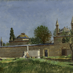 Osman Hamdi Bey - Gebze'de Çoban Mustafa Paşa Külliyesi Tablosu