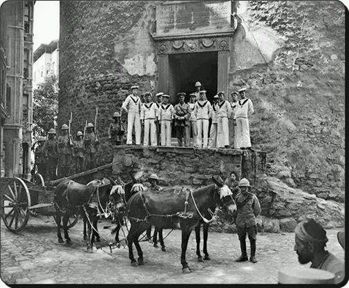 İngiliz Askerleri, İşgal Yılları, Galata Kulesi, 1920