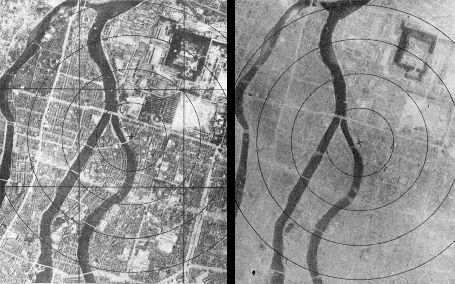 Bomba atılmadan önce ve sonra Hiroshima 2
