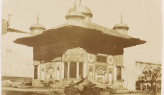 Ayasofya Çeşmesi, 1852, Ernest de Caranza, 1800'lü yıllarda İstanbul